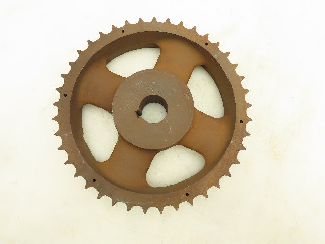 Rex Rexnord 815-41 Tabletop Chain Sprocket 10" OD 1 7/16" Bore 41 Tooth