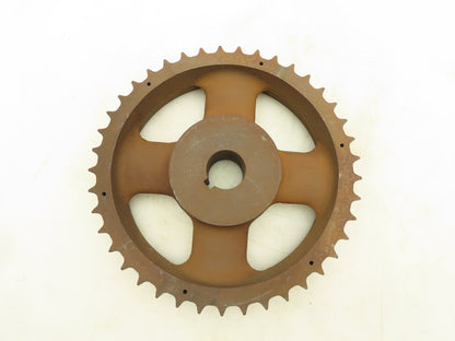 Rex Rexnord 815-41 Tabletop Chain Sprocket 10" OD 1 7/16" Bore 41 Tooth