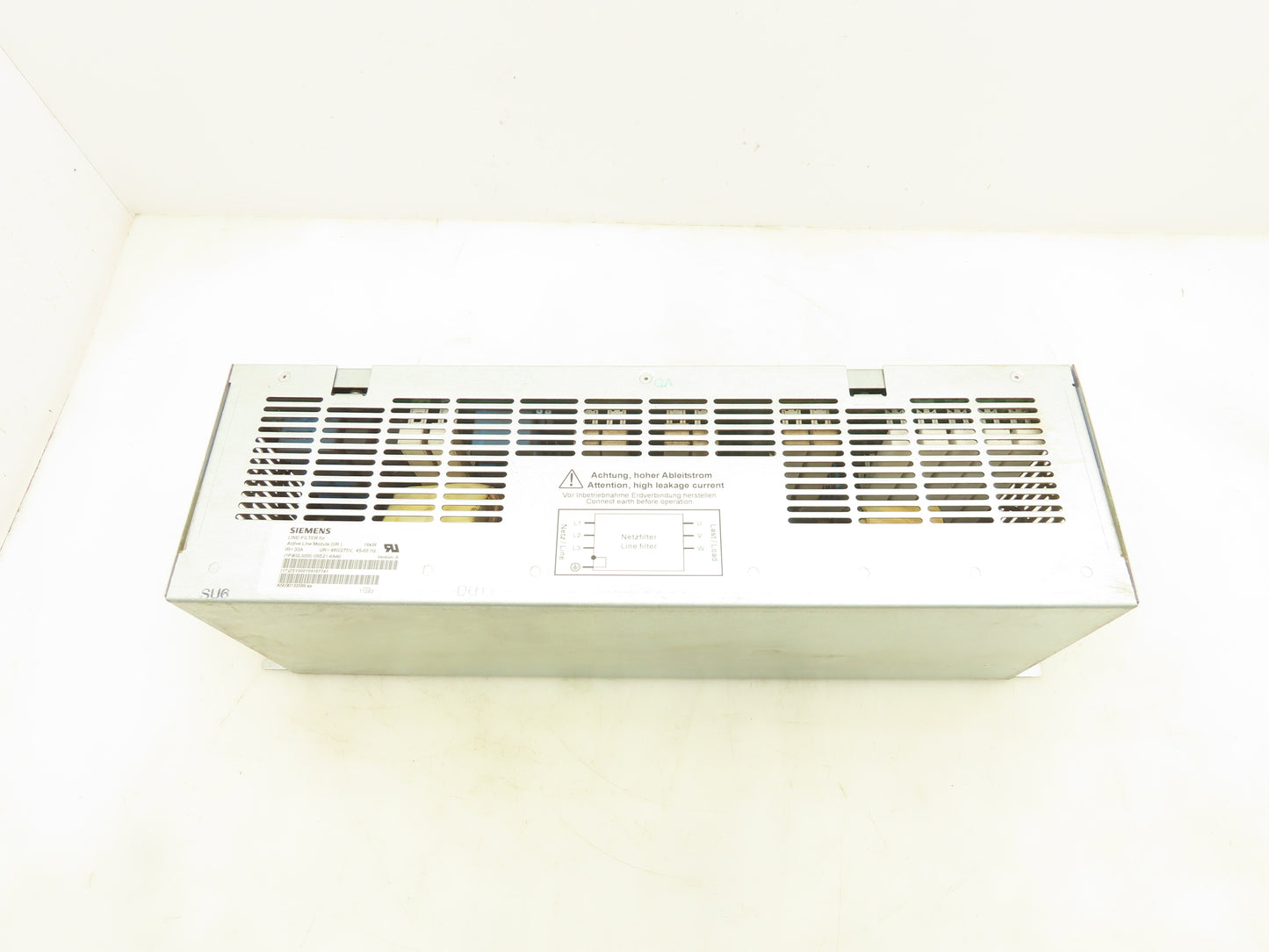 Siemens 6SL3000-0BE21-6AA0 Line Filter For Active Line Module 16kW 30A 480/275V