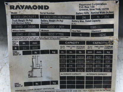 Raymond 570-235/100 EASI-OPC30TT Order Picker Forklift Hydraulic Pump Motor