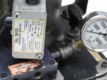 SPX Hytec 100888 Hydraulic Power Workholding Pump Unit 2.5gal 115V