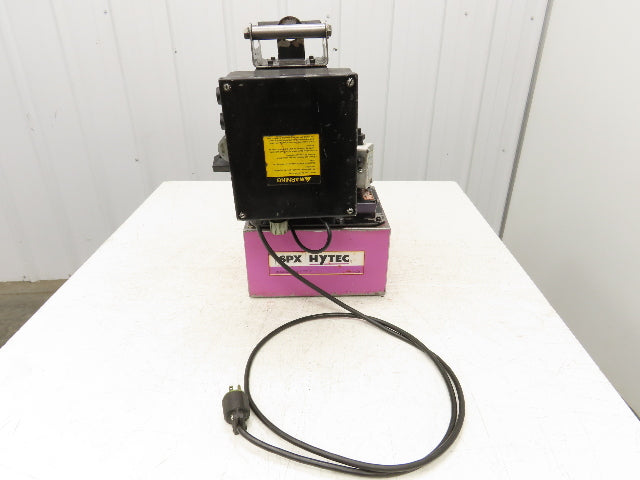 SPX Hytec 100888 Hydraulic Power Workholding Pump Unit 2.5gal 115V