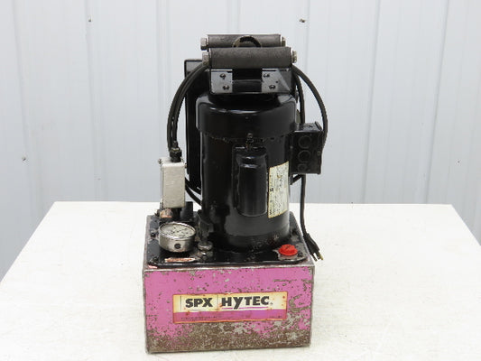 SPX Hytec 100888 Hydraulic Power Workholding Pump Unit 2.5gal 115V