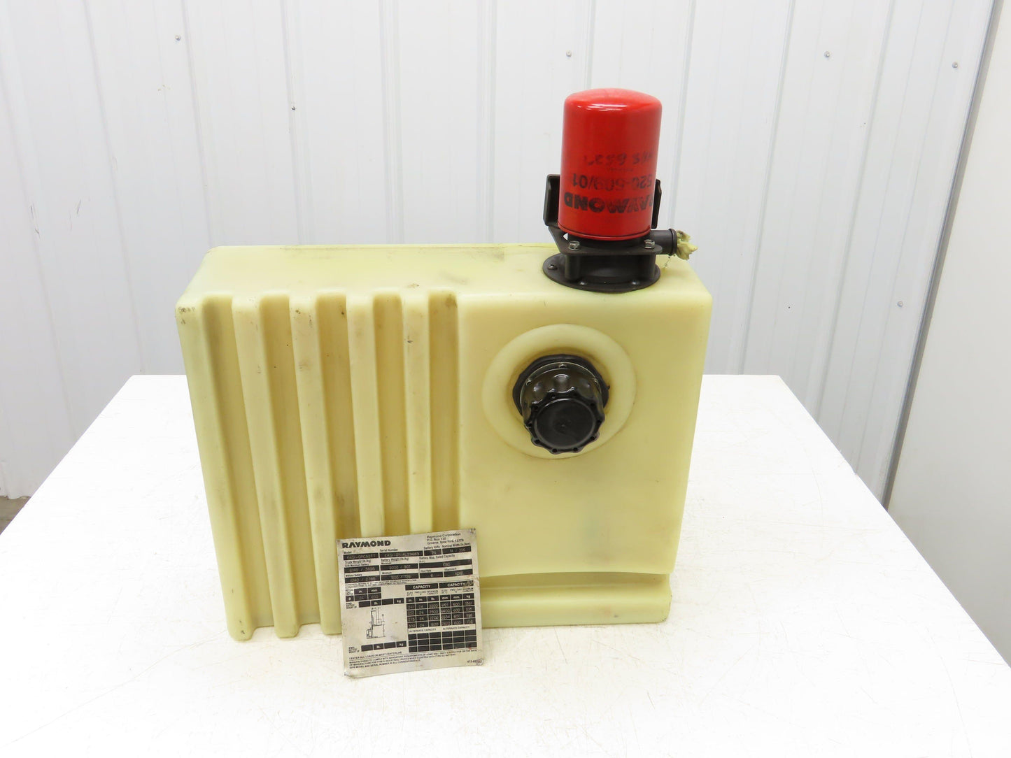 Raymond EASI-OPC30TT Order Picker Forklift Hydraulic Reservoir Holding Tank