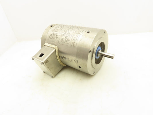 Baldor VSSWDM3541 Electric Motor Wash Down Duty .75Hp 230/460V 3450RPM 3Ph 56C