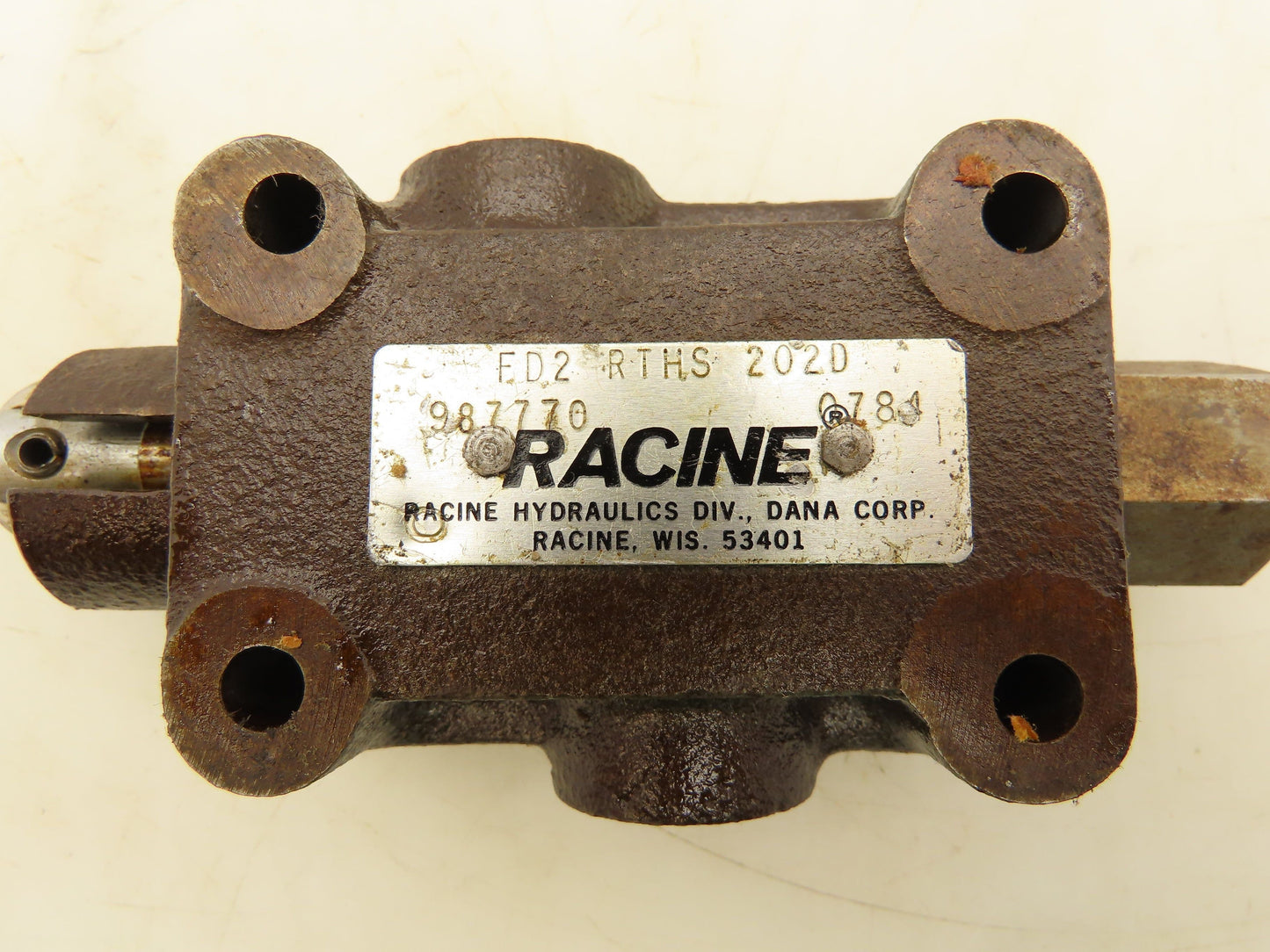 Racine Rexnord FD2 RTHS 202D Hydraulic Valve Limit Switch
