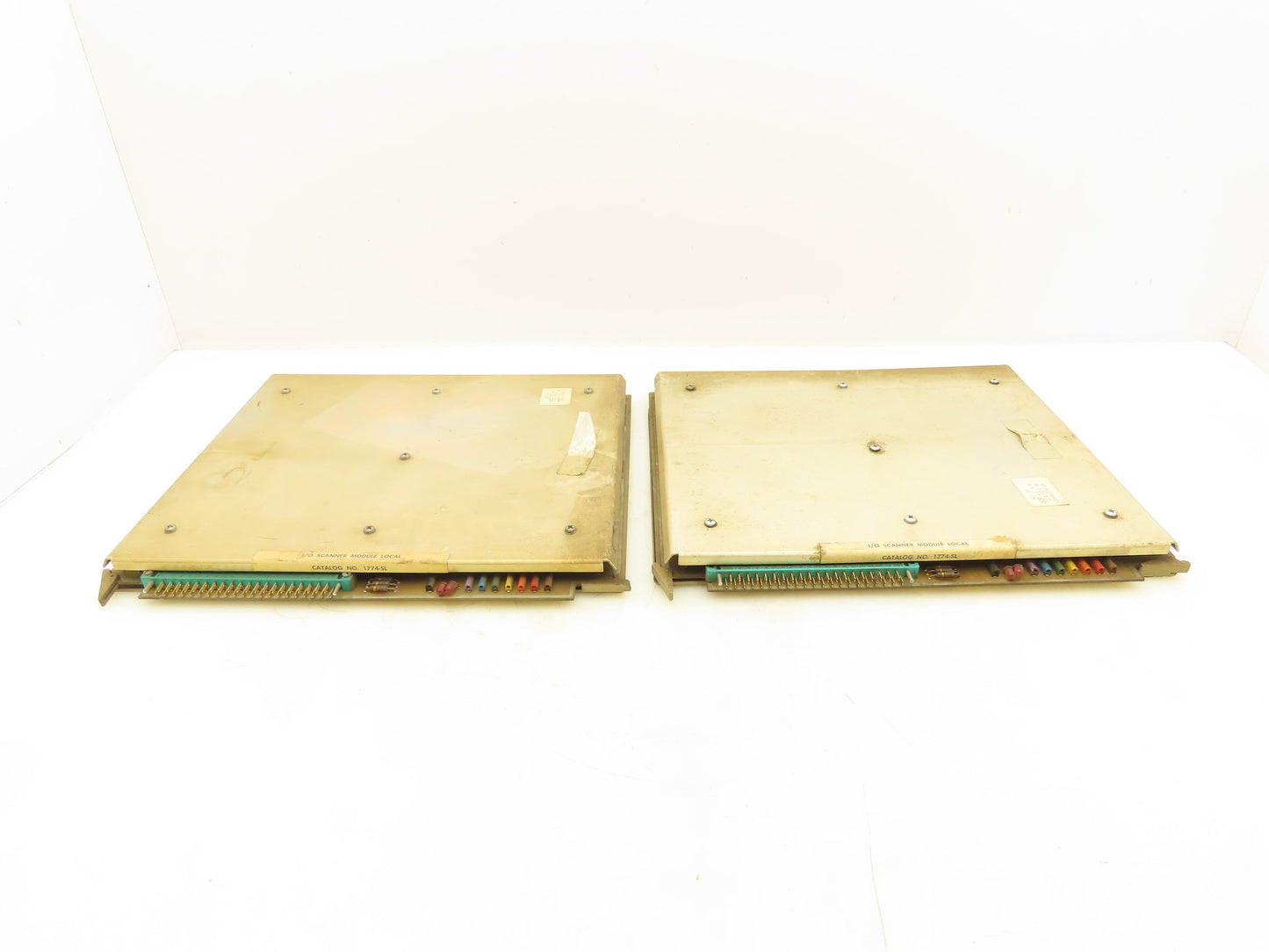 Allen Bradley 1774-SL PLC I/O Scanner Module Local Slot Card Lot of 2