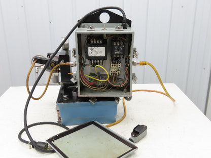 Vektek Vector Flo Hydraulic Manual Workholding Pump Power Pack 2.5gal 5000psi