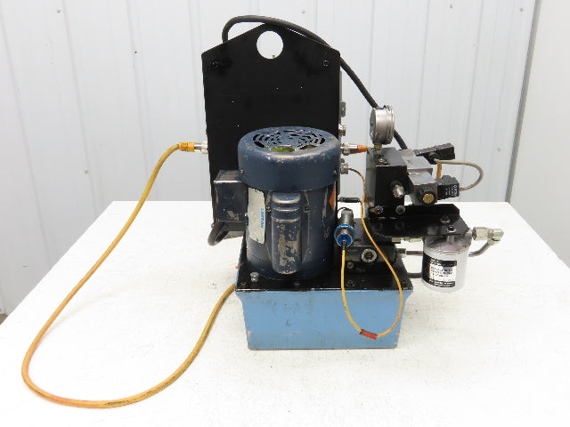 Vektek Vector Flo Hydraulic Manual Workholding Pump Power Pack 2.5gal 5000psi