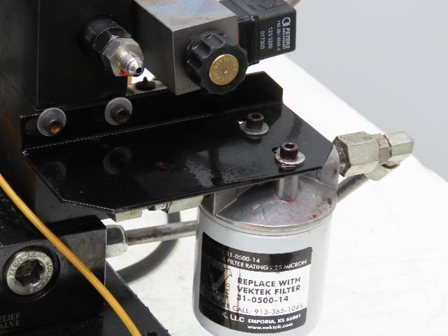 Vektek Vector Flo Hydraulic Manual Workholding Pump Power Pack 2.5gal 5000psi