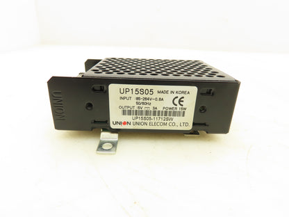 Union Elecom UP15S05 Power Supply 85-264V 0.8A Input 5V 3A Output 15W