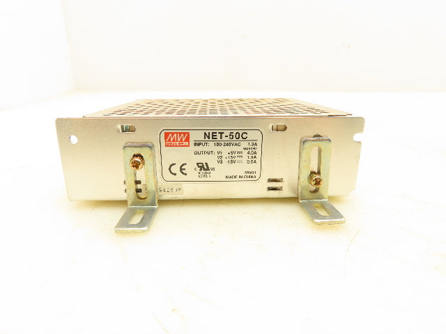Mean Well NET-50C Switching Power Supply 100-240VAC 1.3A