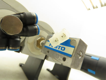 Festo MS6-LFR-1/2-D7-C-R-V-AS Air Line Filter Regulator Solenoid Valve Combo