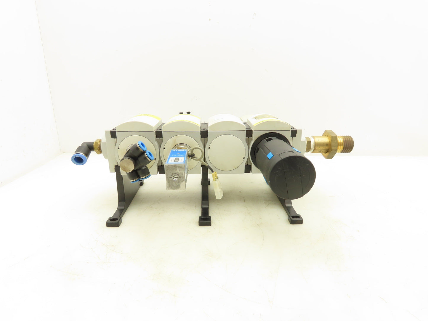 Festo MS6-LFR-1/2-D7-C-R-V-AS Air Line Filter Regulator Solenoid Valve Combo