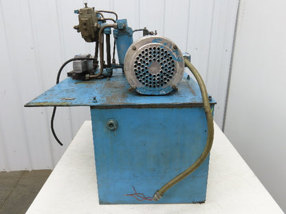 Vickers PVB6RSY21CM11 30gal Hydraulic Power Unit 6.5gpm 2000psi 1800rpm 5Hp 460V