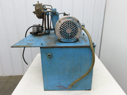 Vickers PVB6RSY21CM11 30gal Hydraulic Power Unit 6.5gpm 2000psi 1800rpm 5Hp 460V