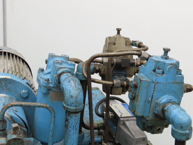Vickers PVB6RSY21CM11 30gal Hydraulic Power Unit 6.5gpm 2000psi 1800rpm 5Hp 460V