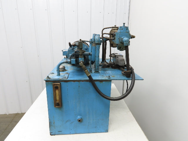Vickers PVB6RSY21CM11 30gal Hydraulic Power Unit 6.5gpm 2000psi 1800rpm 5Hp 460V
