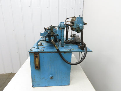 Vickers PVB6RSY21CM11 30gal Hydraulic Power Unit 6.5gpm 2000psi 1800rpm 5Hp 460V