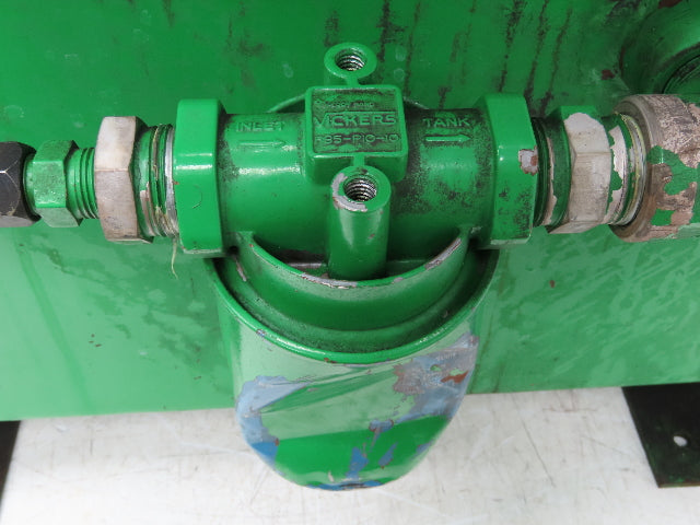 Vickers 18gal Hydraulic Pump Power Unit 460V 3PH