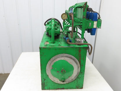Vickers 18gal Hydraulic Pump Power Unit 460V 3PH