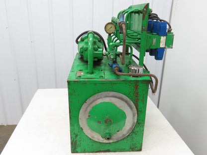 Vickers 18gal Hydraulic Pump Power Unit 460V 3PH