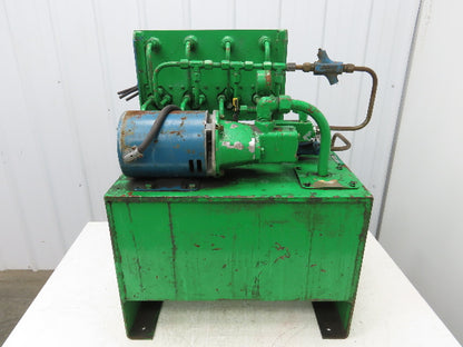 Vickers 18gal Hydraulic Pump Power Unit 460V 3PH