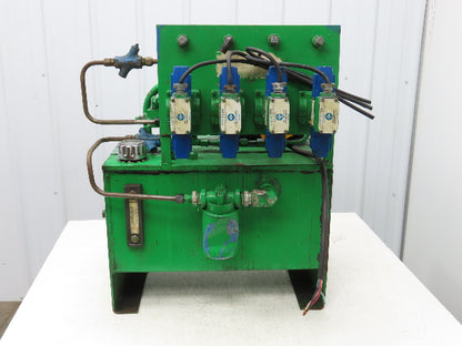 Vickers 18gal Hydraulic Pump Power Unit 460V 3PH