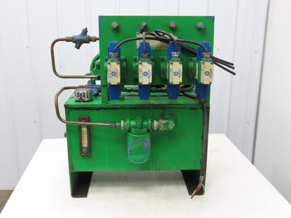 Vickers 18gal Hydraulic Pump Power Unit 460V 3PH