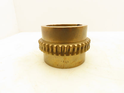 S340-300 Worm Gear Cone Drive Set S22 Brass Worm Wheel 3-7/16" Bore Gearbox Part