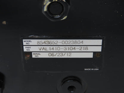 Yale VAL1410-3104-218 Forklift Hydraulic Control Valve Unit