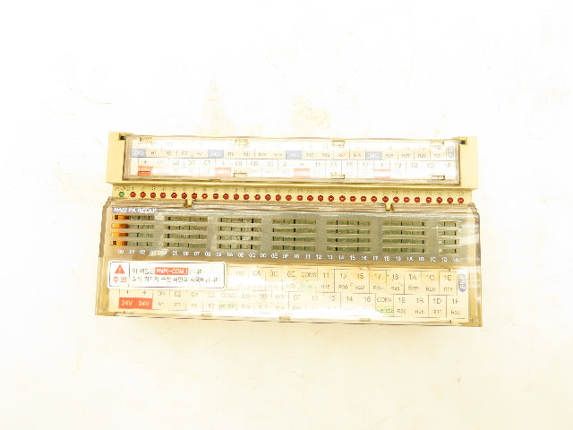 Samwon R32T-PS5A-40P 32 Channel I/O Relay Terminal Unit 24VDC 7.5mA 250VAC 5A