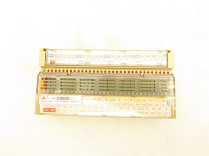 Samwon R32T-PS5A-40P 32 Channel I/O Relay Terminal Unit 24VDC 7.5mA 250VAC 5A