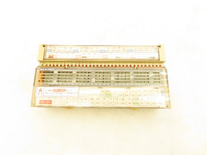 Samwon R32T-PS5A-40P 32 Channel I/O Relay Terminal Unit 24VDC 7.5mA 250VAC 5A