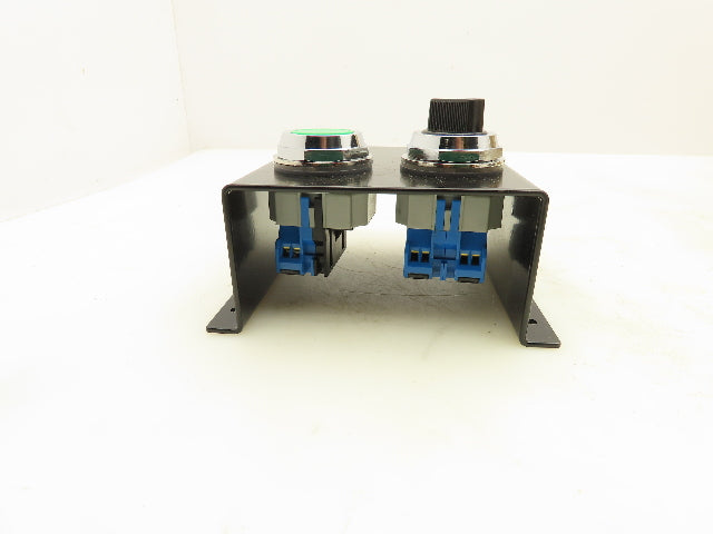 Idec 2 Button Base On/Off Switch Push Start Assembly HW F10 600V Lot of 2