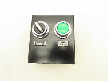Idec 2 Button Base On/Off Switch Push Start Assembly HW F10 600V Lot of 2