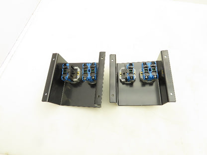Idec 2 Button Base On/Off Switch Push Start Assembly HW F10 600V Lot of 2