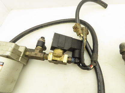 SMC AM250 Pneumatic Oil Mist Separator 1/4"NPT Solenoid Valve Lot of 3