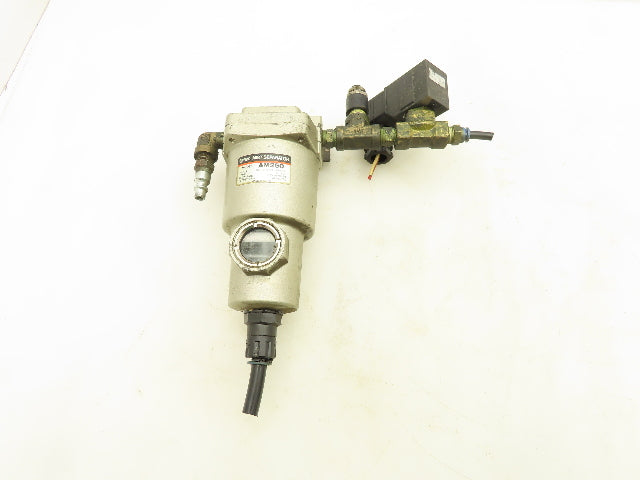 SMC AM250 Pneumatic Oil Mist Separator 1/4"NPT Solenoid Valve Lot of 3