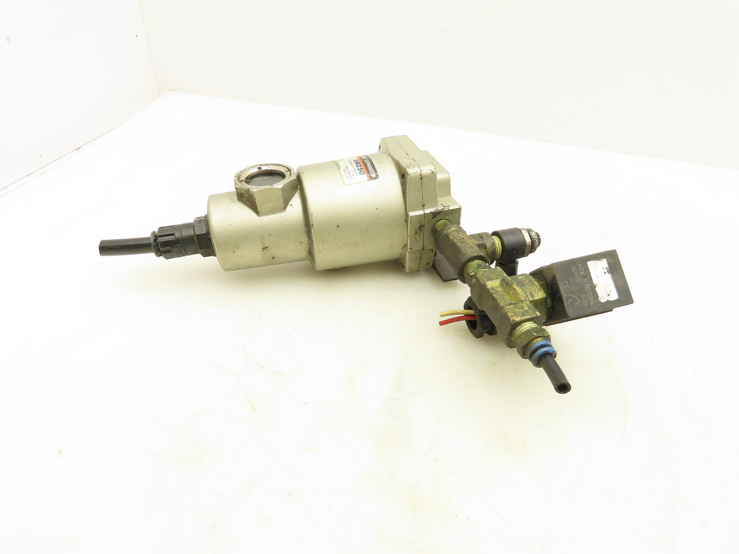 SMC AM250 Pneumatic Oil Mist Separator 1/4"NPT Solenoid Valve Lot of 3