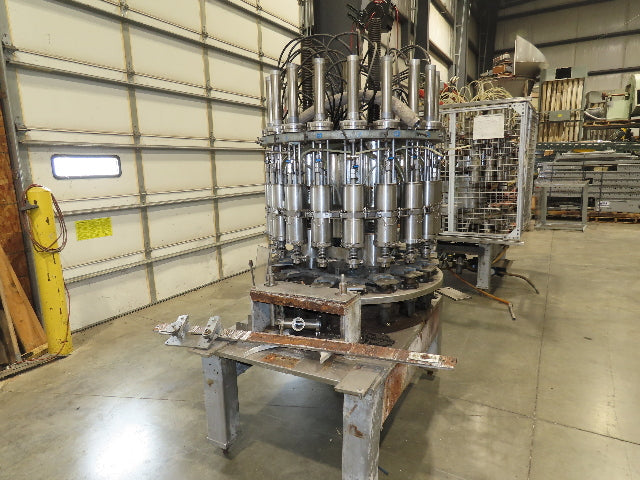 Kartridg Pak 18-Head Rotary Pneumatic Bottle Filling Machine