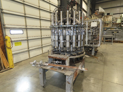 Kartridg Pak 18-Head Rotary Pneumatic Bottle Filling Machine