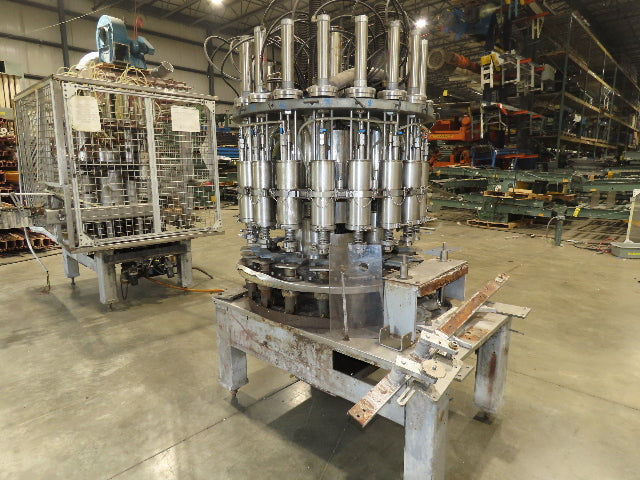 Kartridg Pak 18-Head Rotary Pneumatic Bottle Filling Machine