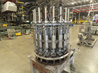 Kartridg Pak 18-Head Rotary Pneumatic Bottle Filling Machine