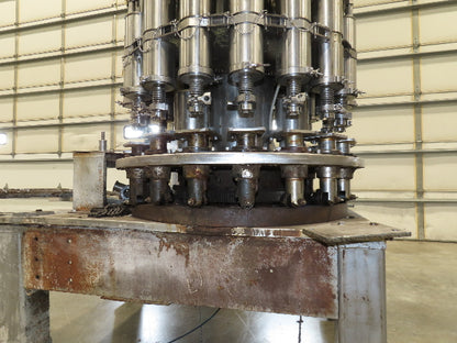 Kartridg Pak 18-Head Rotary Pneumatic Bottle Filling Machine