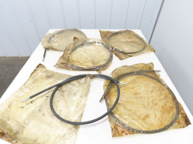 Electron Beam 72" MIG Welding Wire Conduit Quick Connect 6' Hose Cable Lot of 5