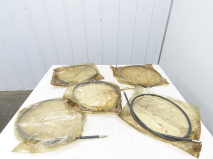 Electron Beam 72" MIG Welding Wire Conduit Quick Connect 6' Hose Cable Lot of 5