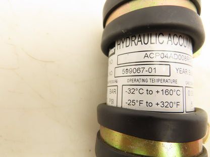 Parker ACP04AD008R57H Forklift Hydraulic Accumulator 3770 PSI