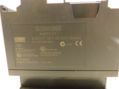 Siemens 6ES7361-3CA01-0AA0 Interface Module Connection 5VDC