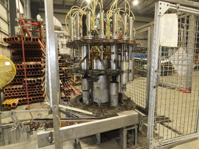 Kartridg Pak 18-Head Rotary Pneumatic Bottle Filling Machine